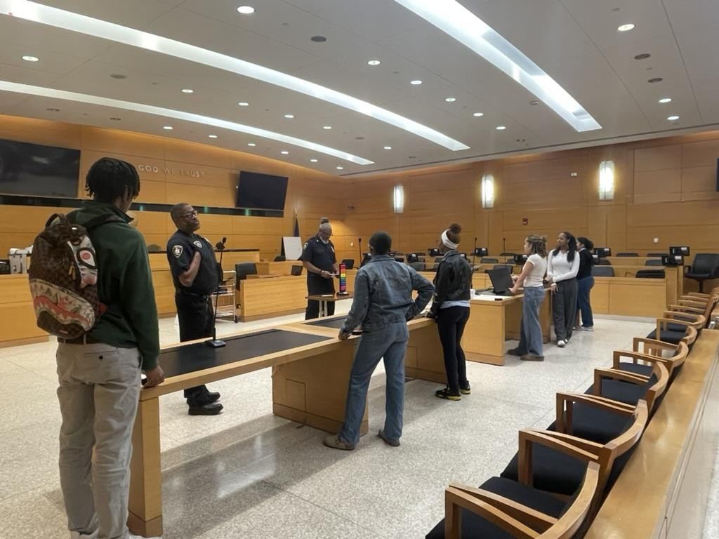 Tour and activity at the Brooklyn Family Court, 2026