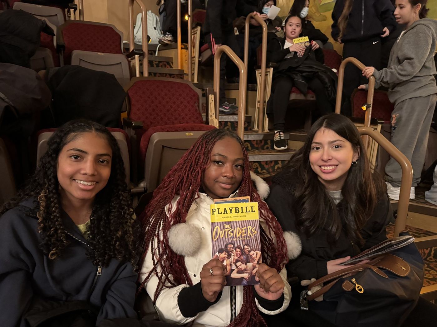 Field trip to see The Outsiders on Broadway