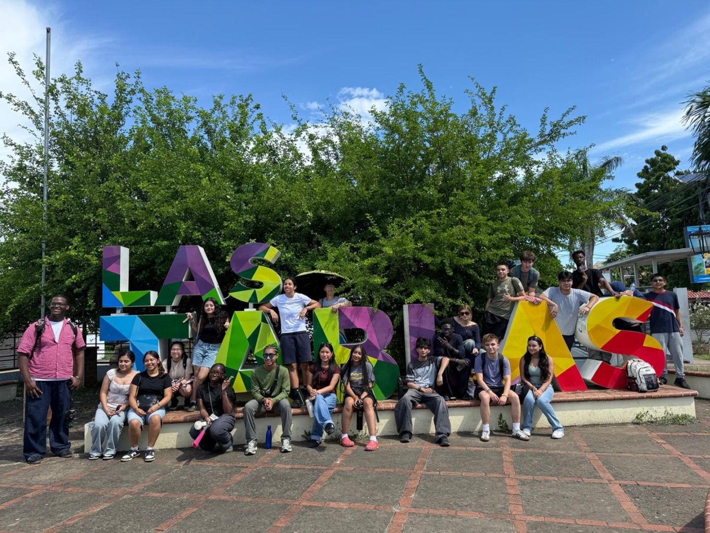 Harmony studying abroad in Panama