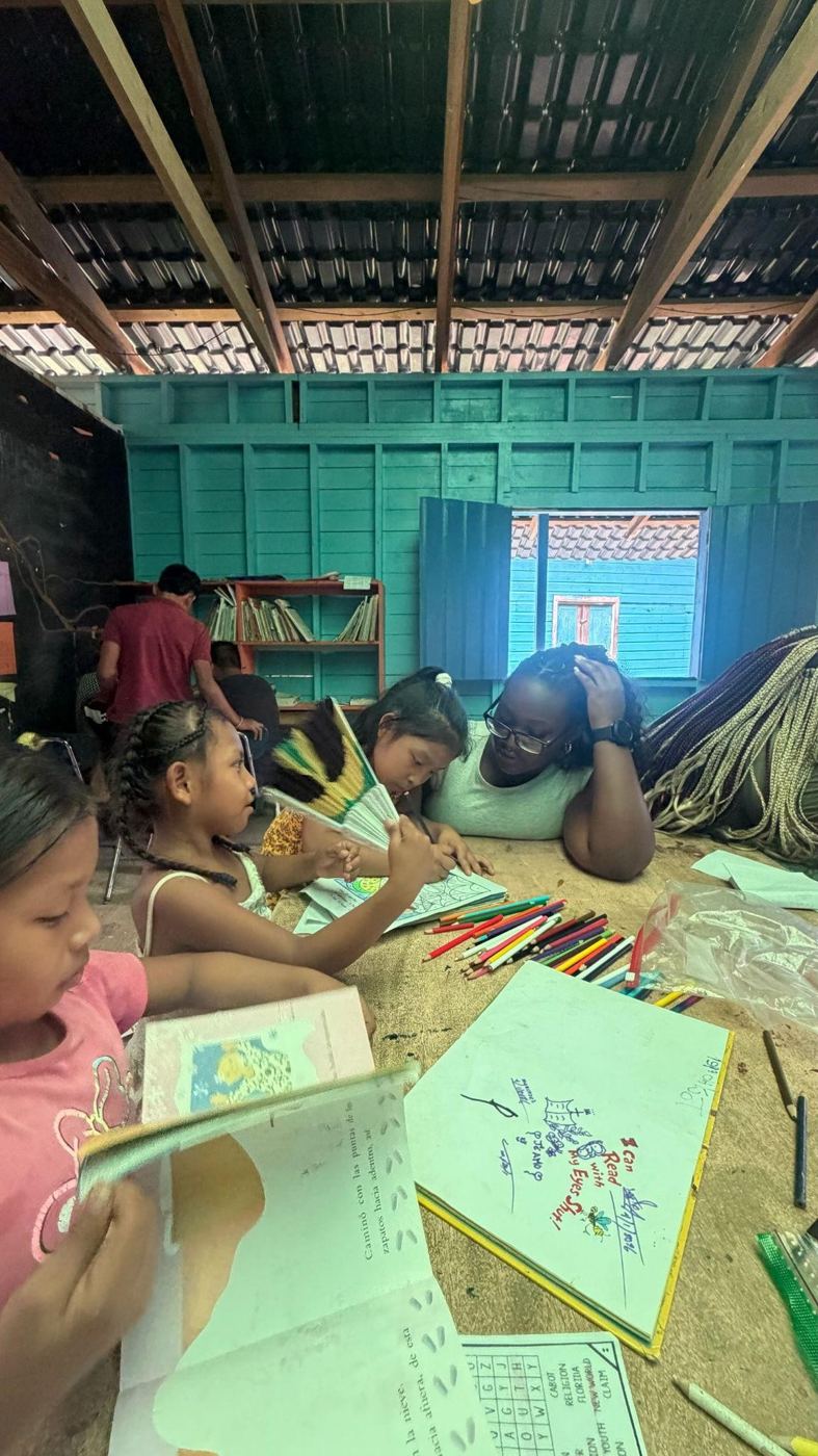 Imani studying abroad in Panama